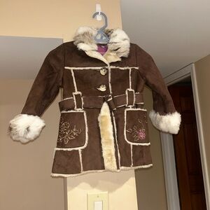Girls Fur Coat